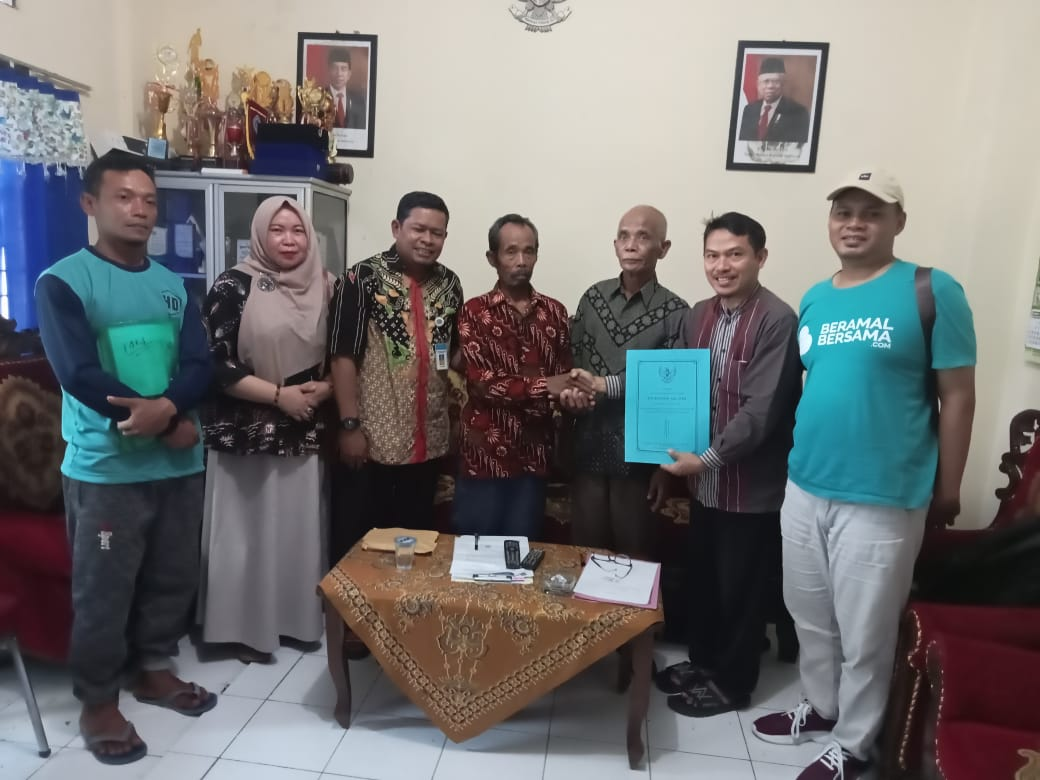 update penyaluran program renovasi masjid pelosok