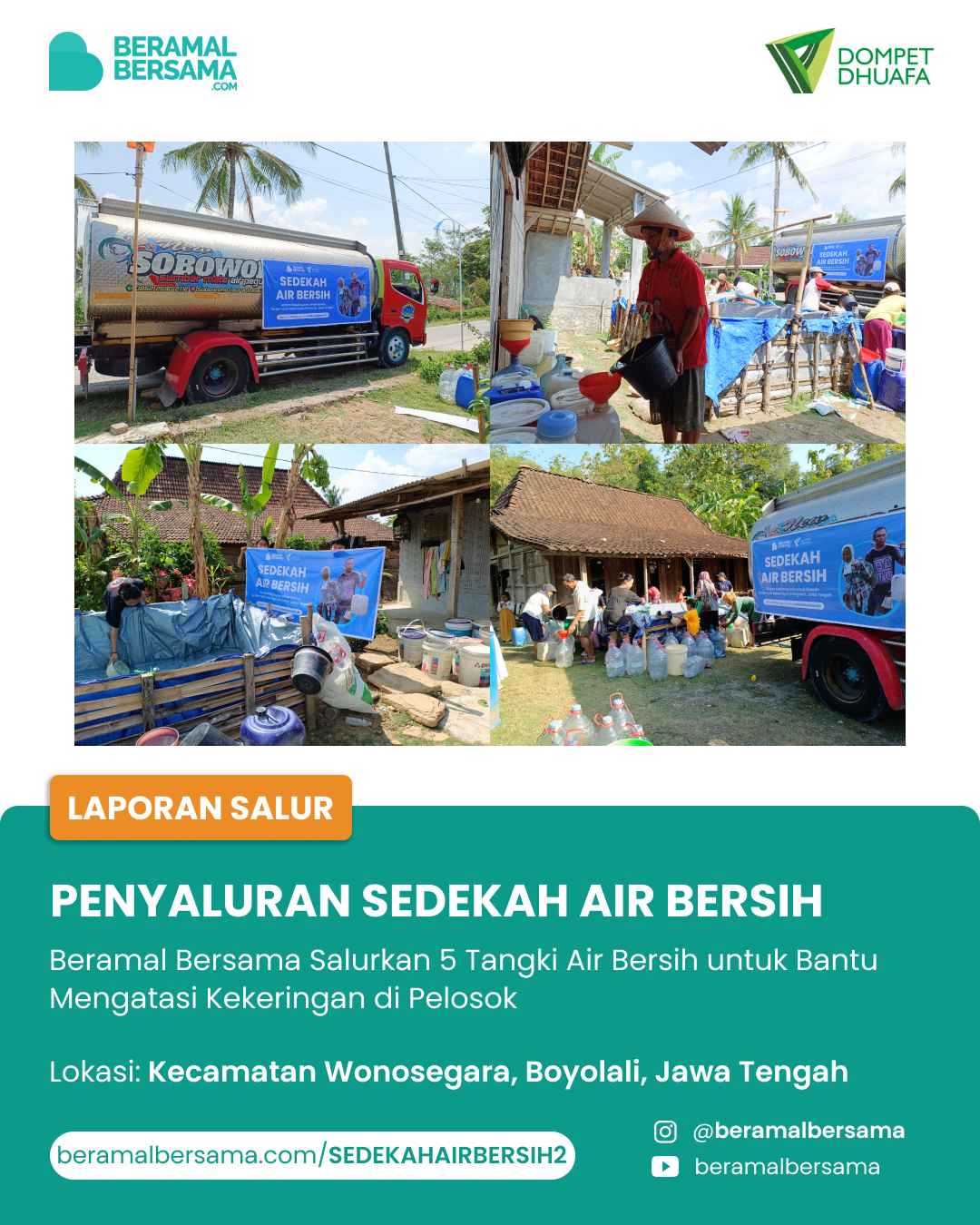 update penyaluran program renovasi masjid pelosok