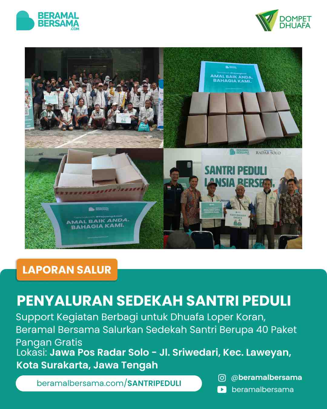 update penyaluran program renovasi masjid pelosok