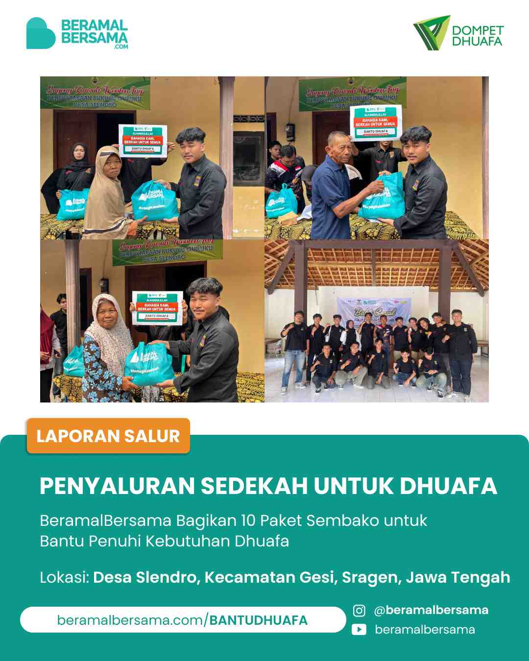 update penyaluran program renovasi masjid pelosok