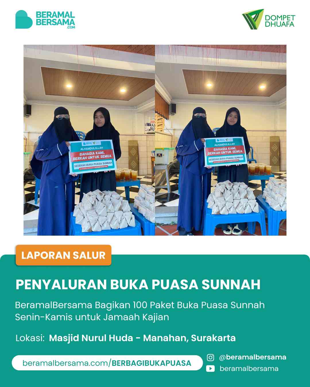 update penyaluran program renovasi masjid pelosok