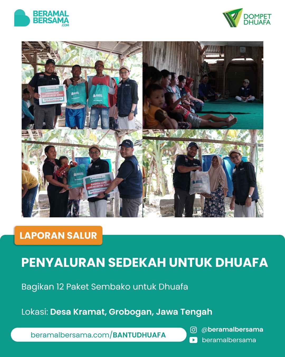 update penyaluran program renovasi masjid pelosok