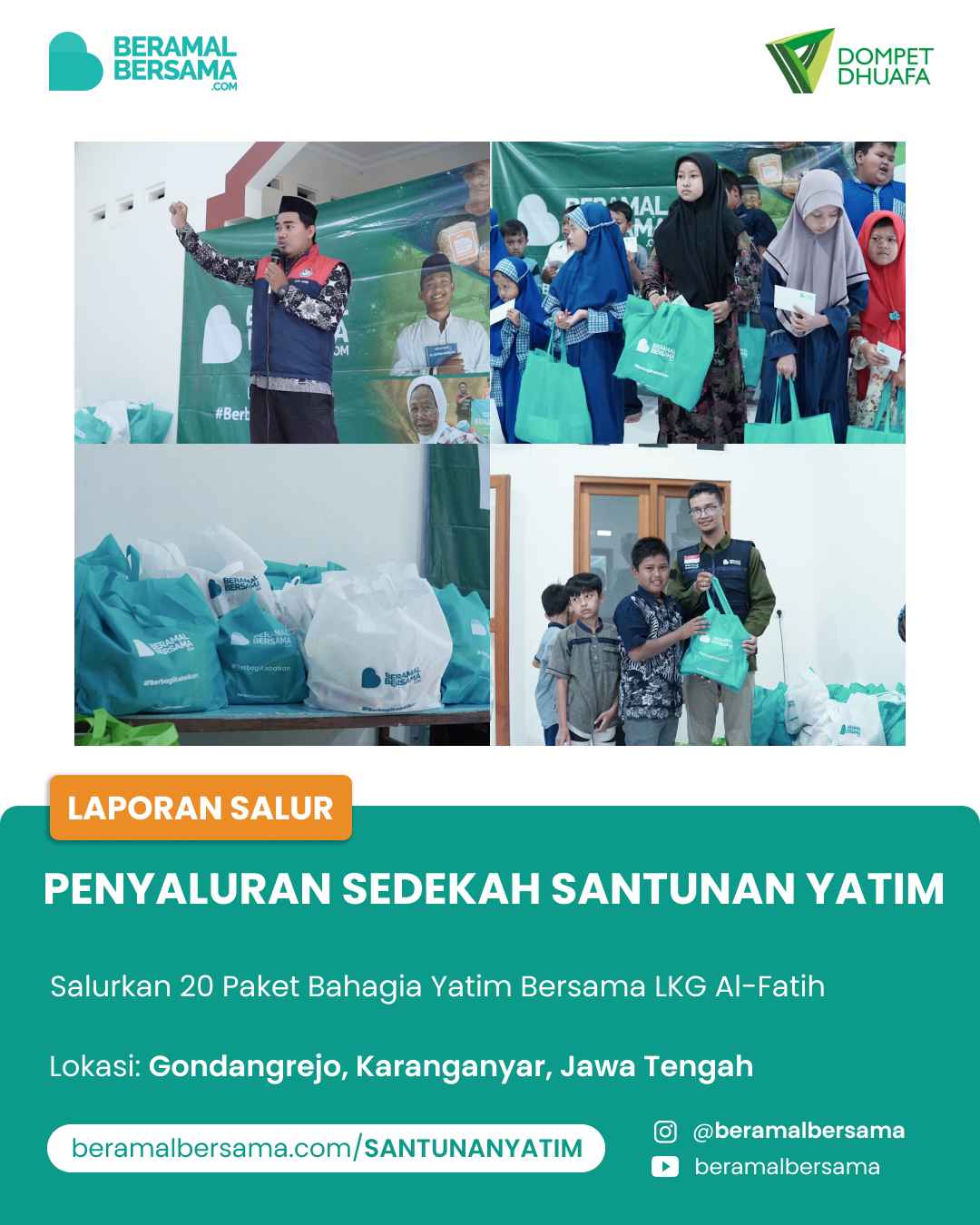 update penyaluran program renovasi masjid pelosok