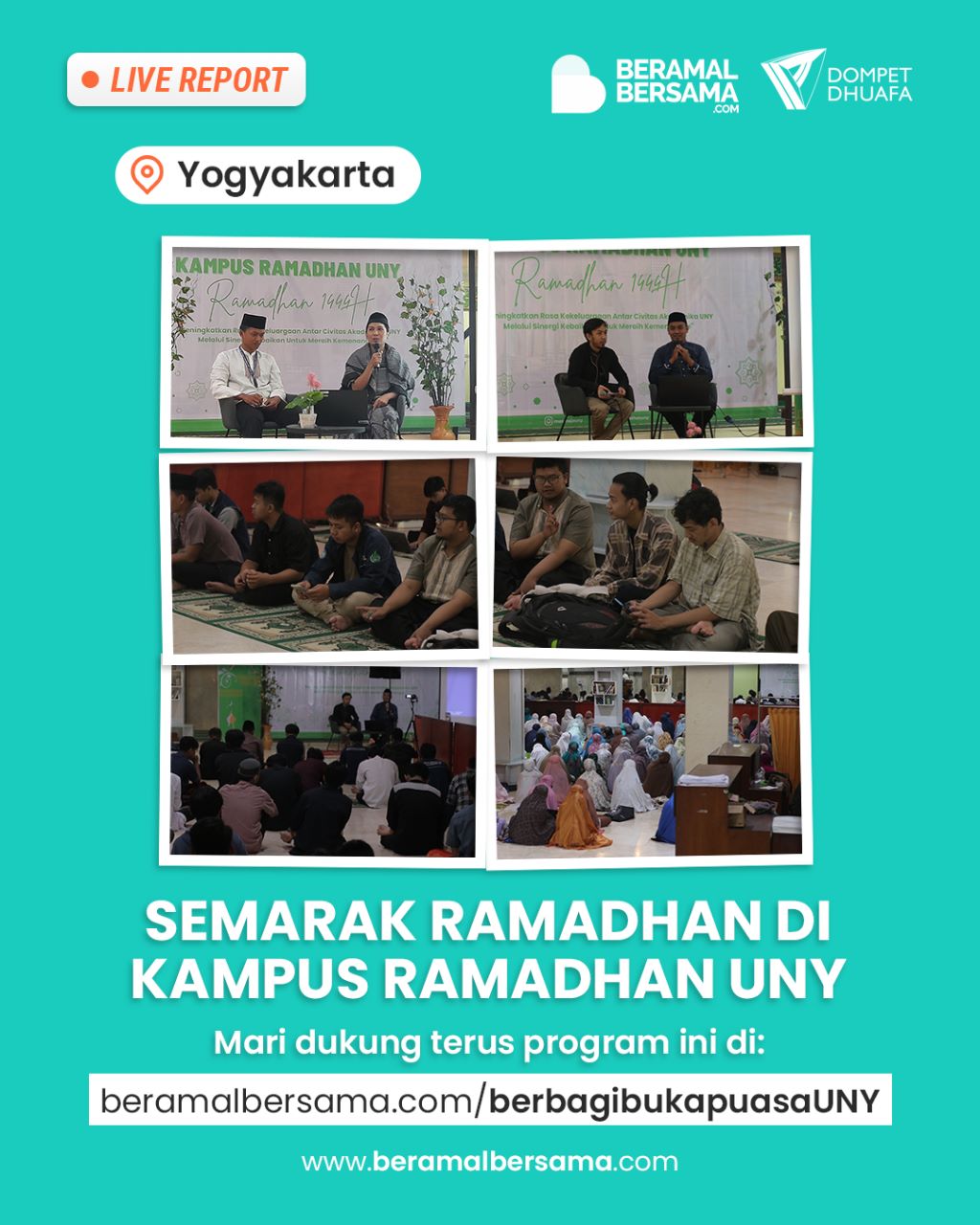 update penyaluran program renovasi masjid pelosok