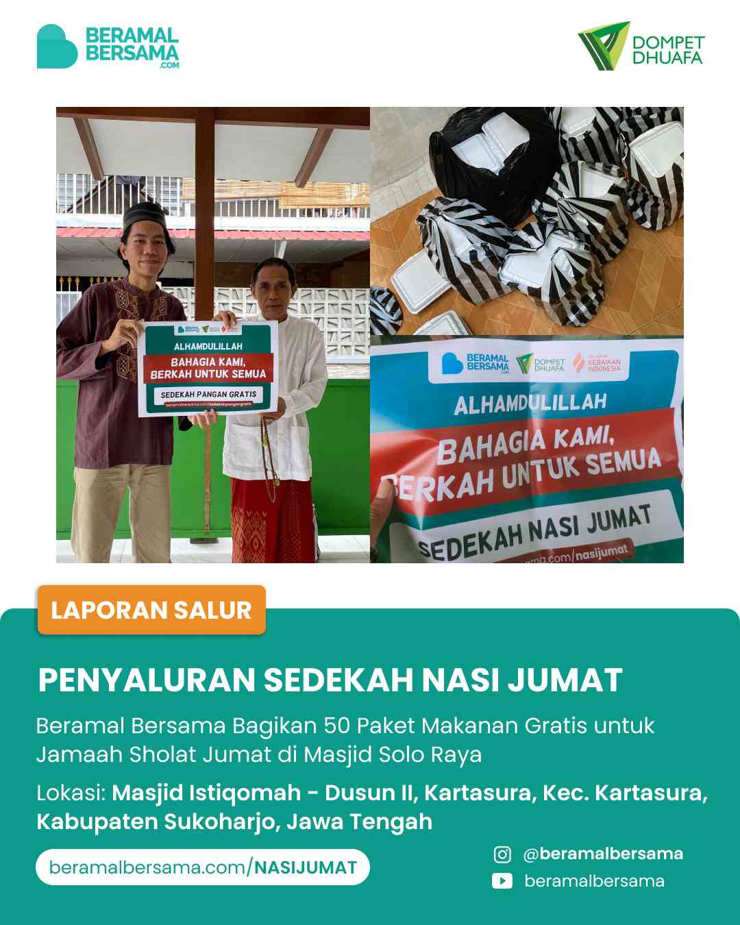update penyaluran program renovasi masjid pelosok