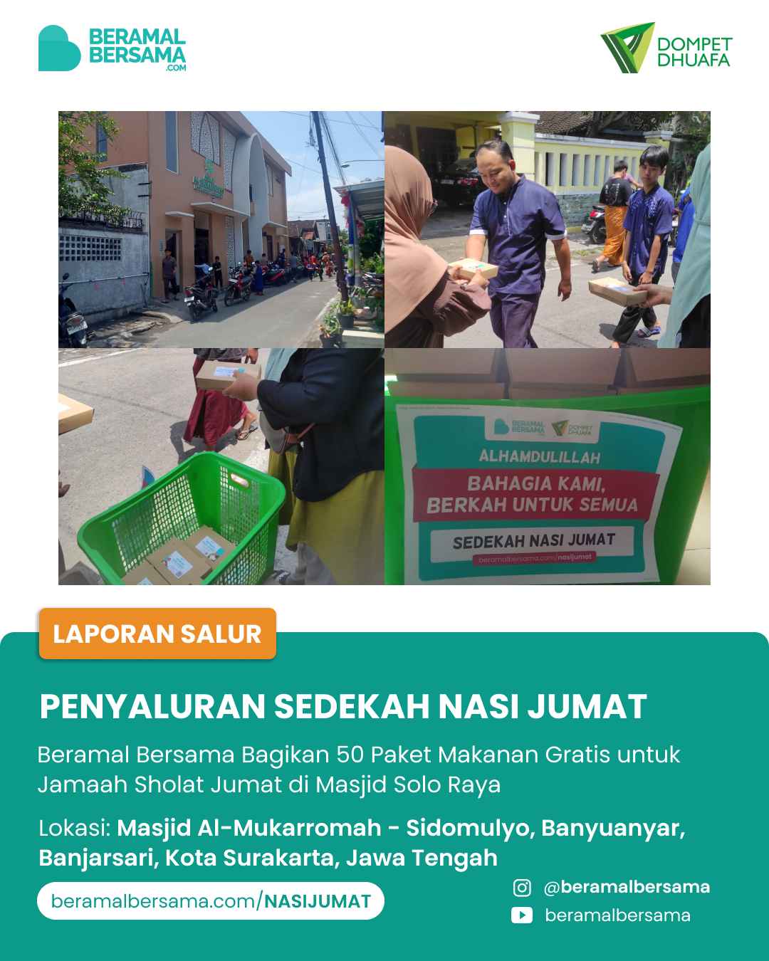 update penyaluran program renovasi masjid pelosok