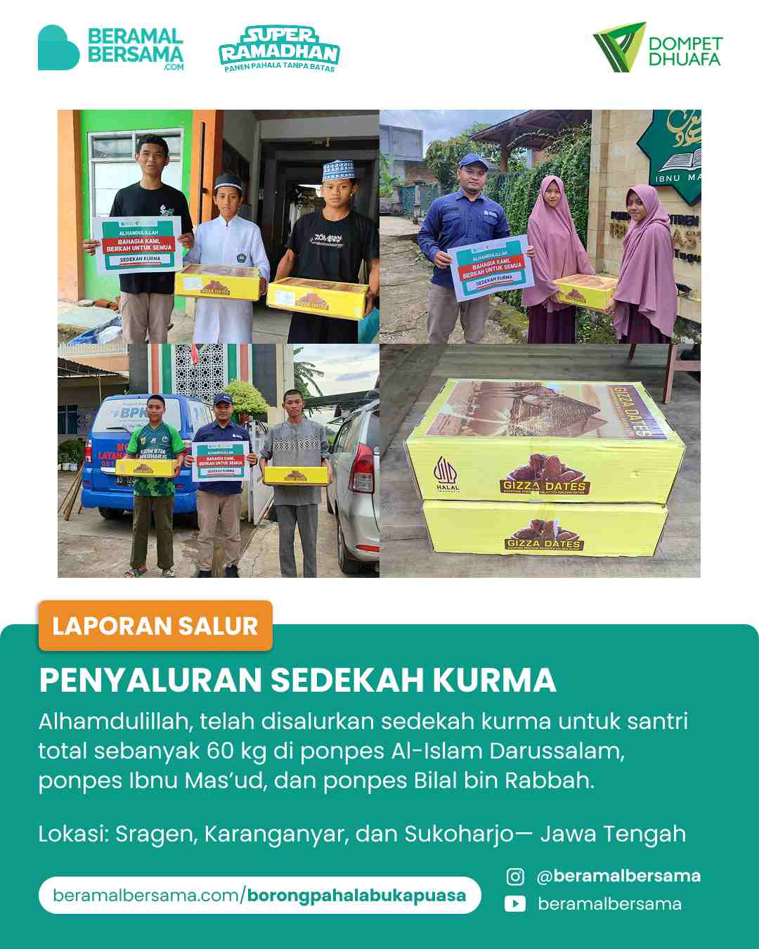 update penyaluran program renovasi masjid pelosok