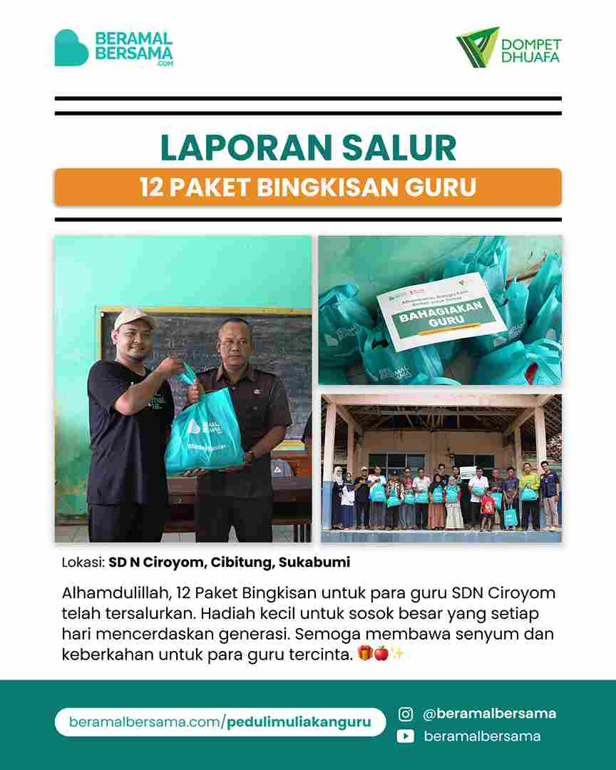 update penyaluran program renovasi masjid pelosok