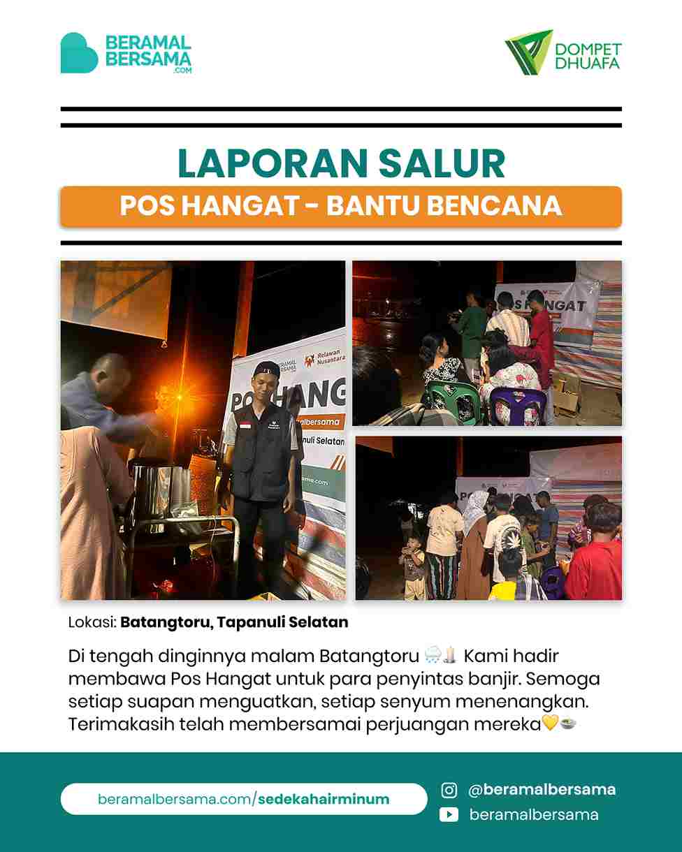 update penyaluran program renovasi masjid pelosok