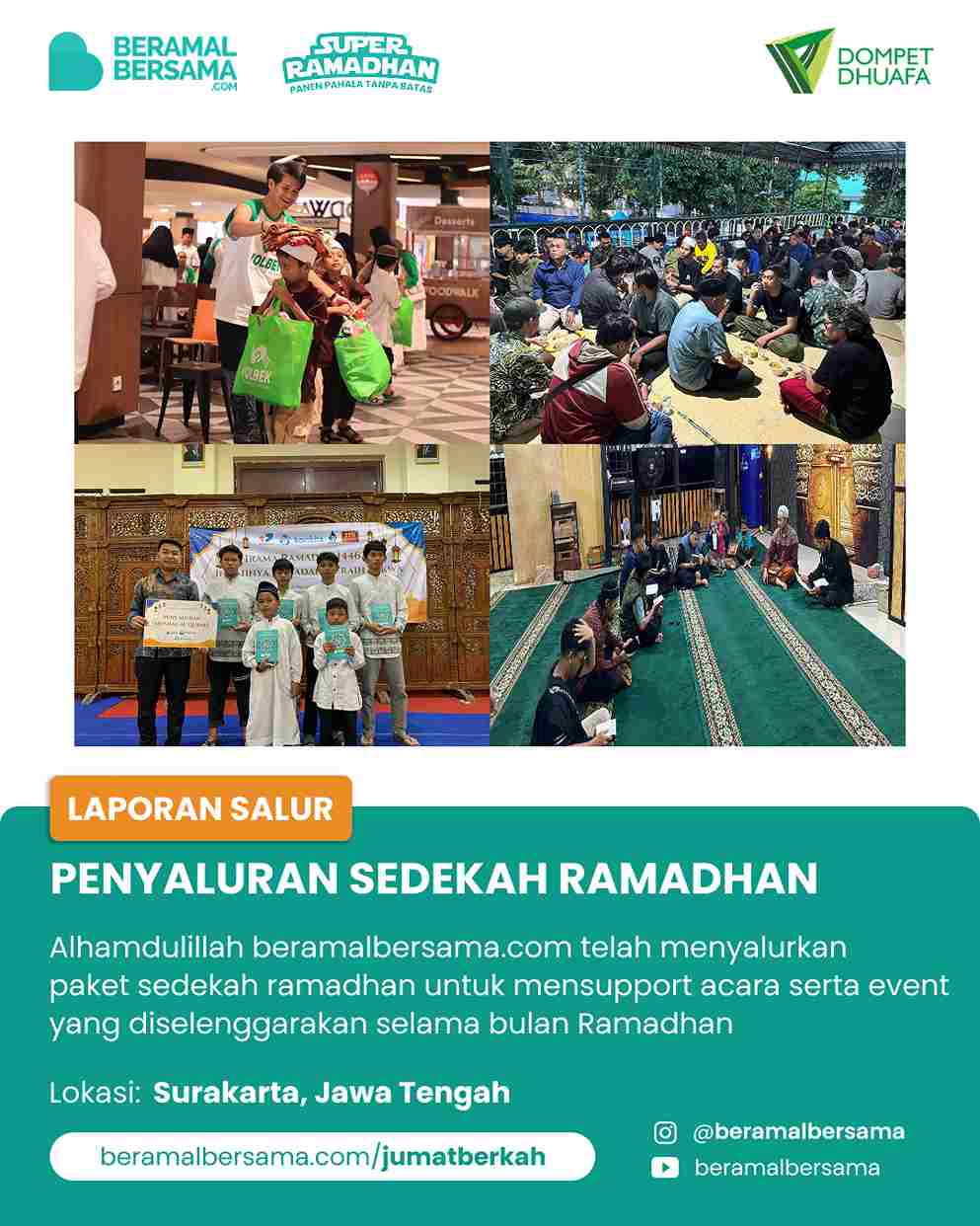 update penyaluran program renovasi masjid pelosok