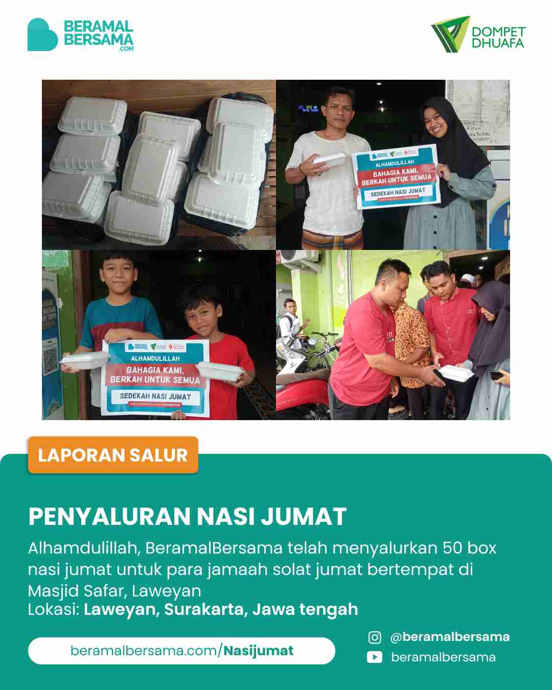 update penyaluran program renovasi masjid pelosok