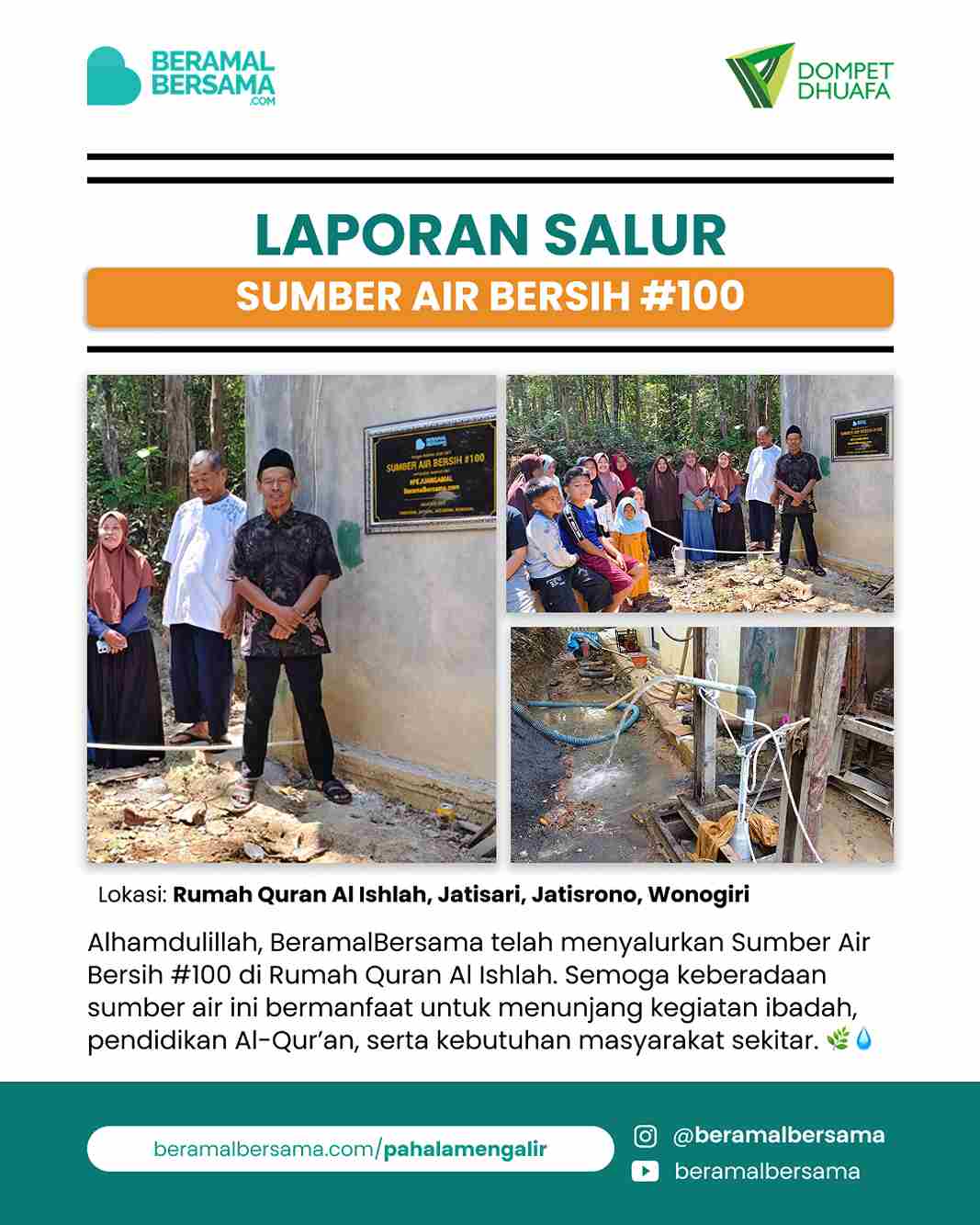 update penyaluran program renovasi masjid pelosok