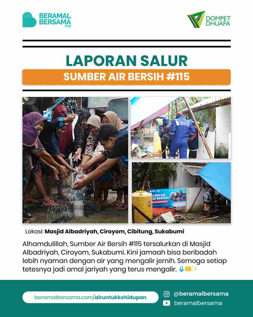 update penyaluran program renovasi masjid pelosok