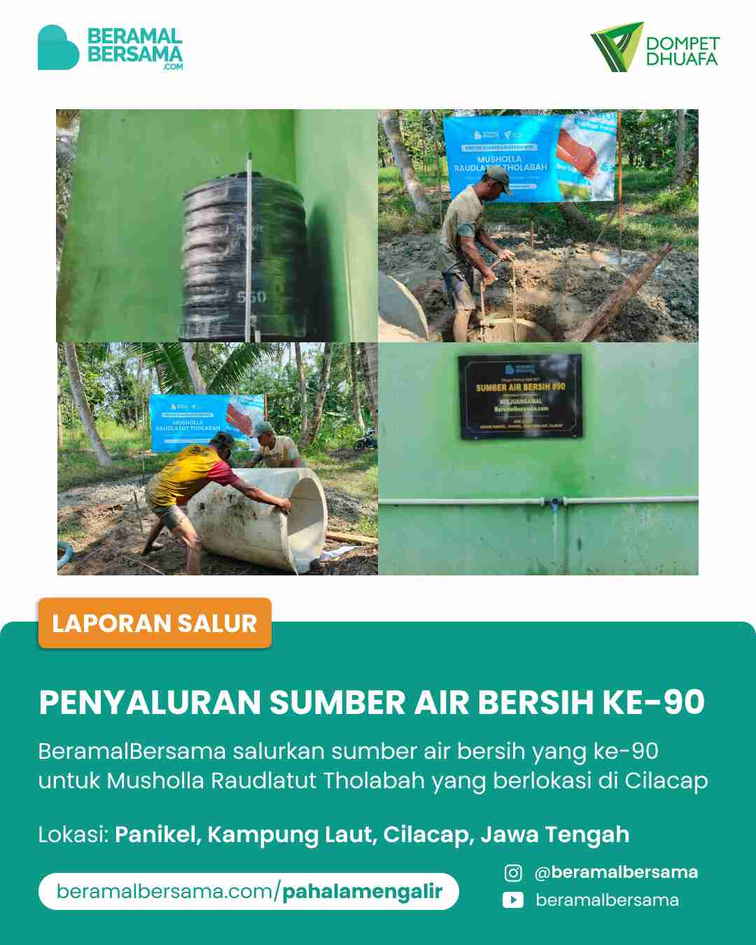update penyaluran program renovasi masjid pelosok