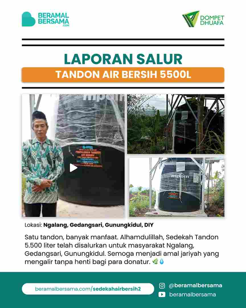 update penyaluran program renovasi masjid pelosok