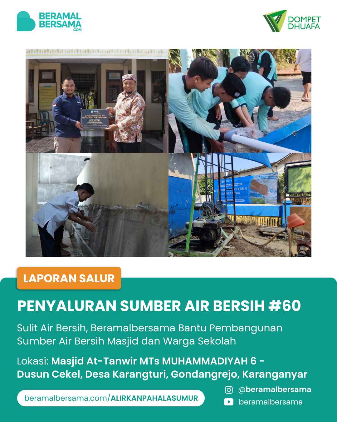 update penyaluran program renovasi masjid pelosok