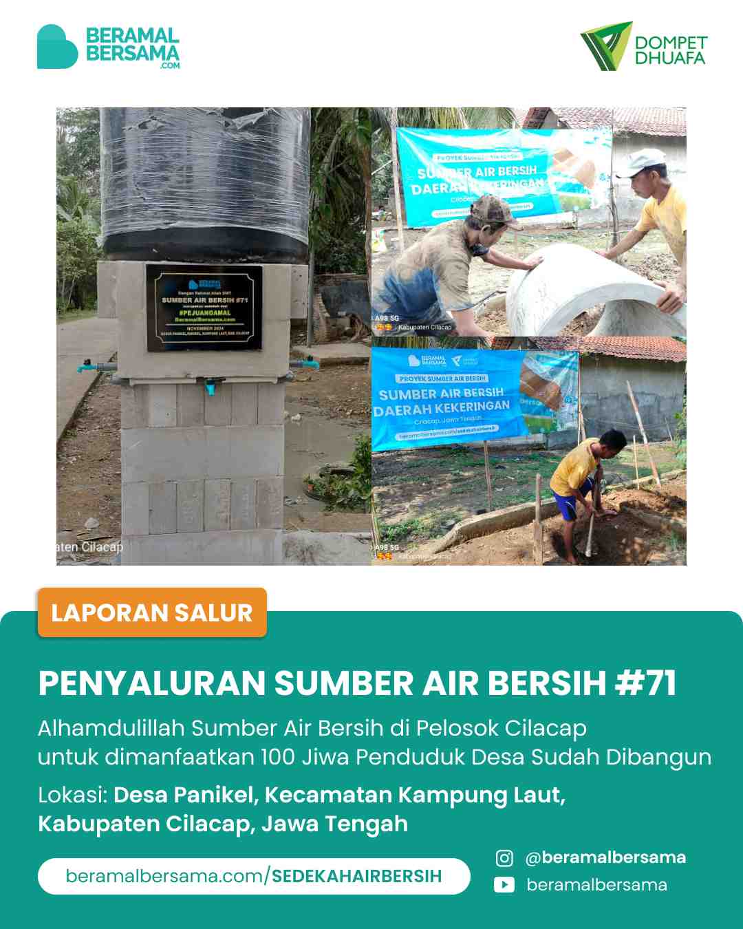 update penyaluran program renovasi masjid pelosok