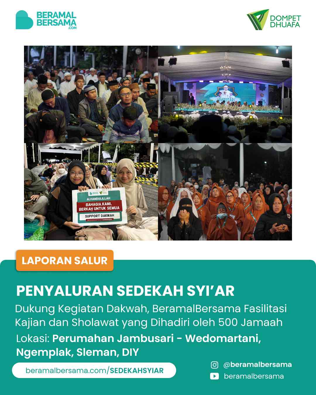 update penyaluran program renovasi masjid pelosok